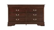 Glory Furniture LouisPhillipe G2125-D Dresser , Cappuccino