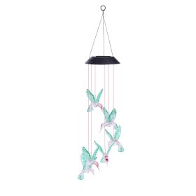 Hummingbird Solar LED Wind Chimes (Warehouse: LA01)