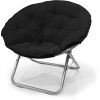 Large Super Soft Microsuede 30" Adult Saucer Chair